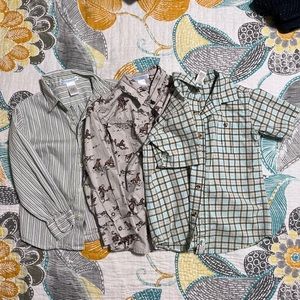 Janie & Jack, Boys Button down shirts, Size 4
